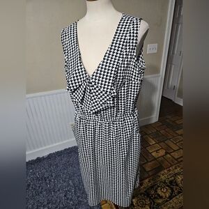 MG Collection Adorable Heart Print Dress Size 12